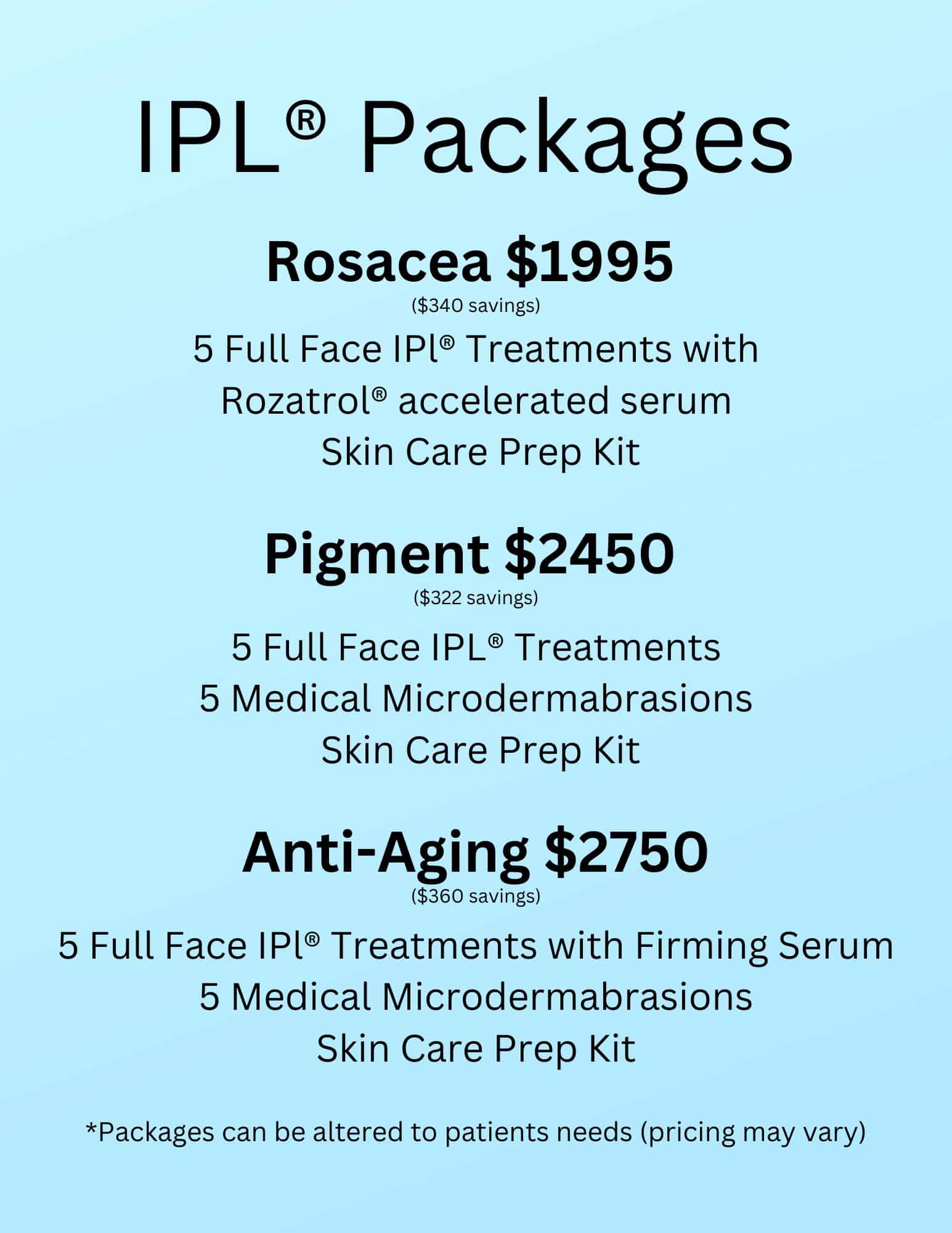 IPL Packages